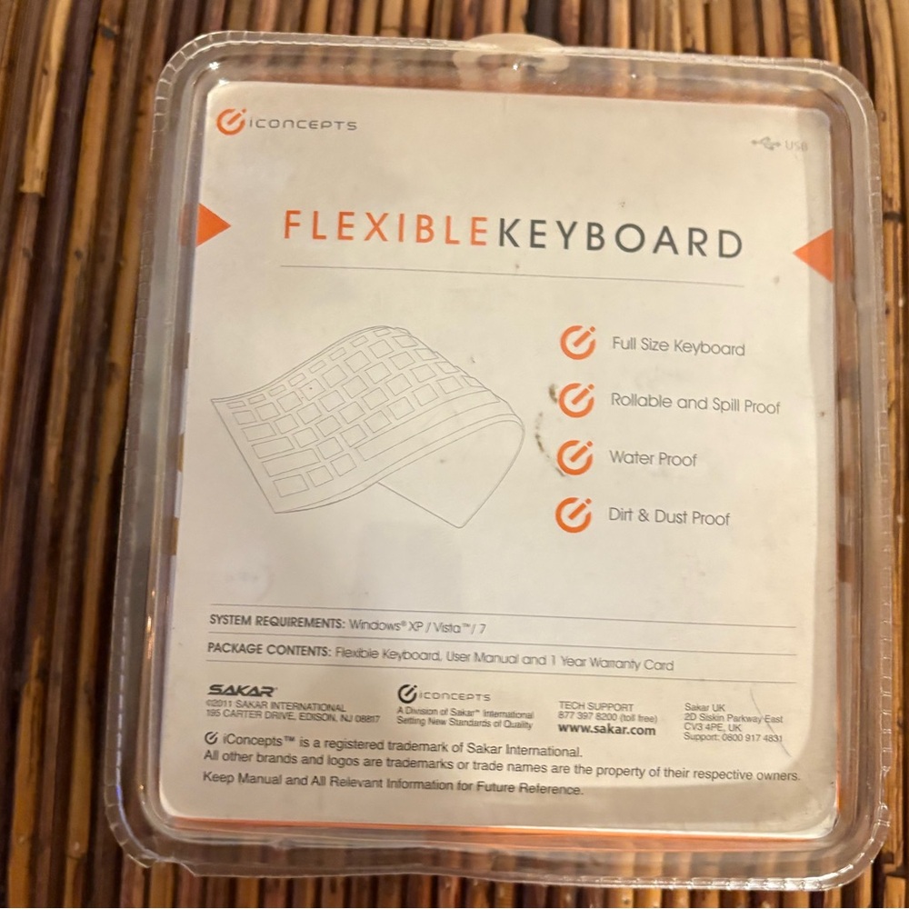 The Sak Flexible Keyboard - Picture 2 of 2